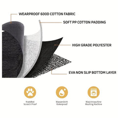 Water Resistant SUV Cargo Liner for Dogs Scratch Proof Non Slip SUV Boot Liner