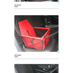 Waterproof Pet Car Seat Bag With Detachable Nest Carrier
