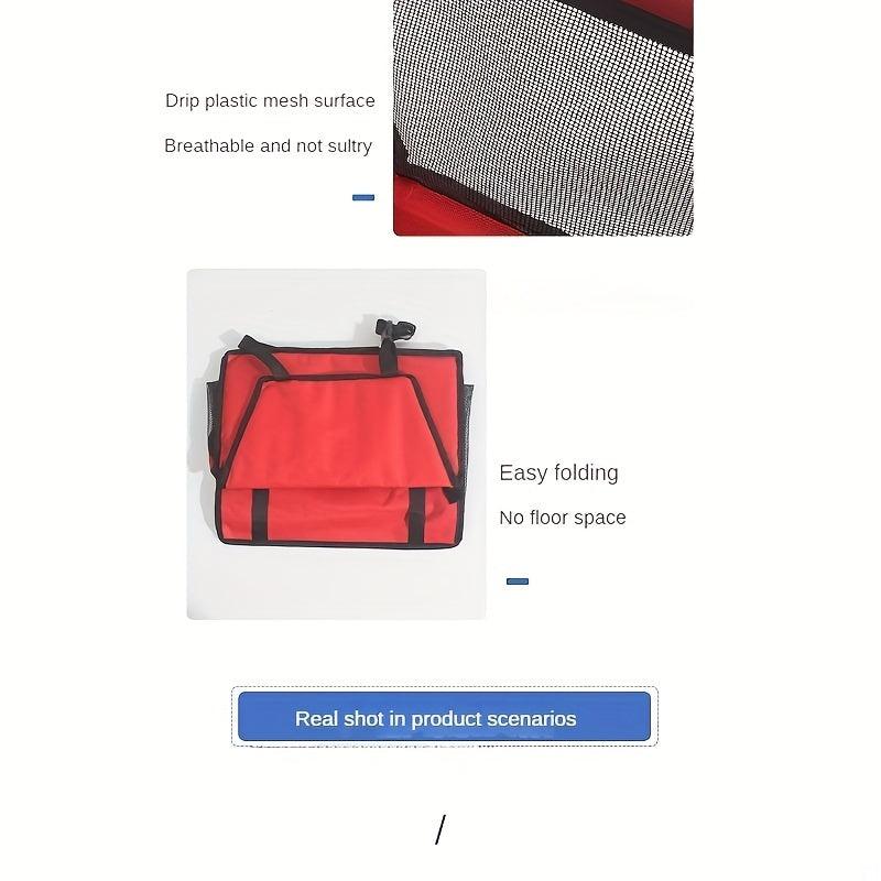 Waterproof Pet Car Seat Bag With Detachable Nest Carrier