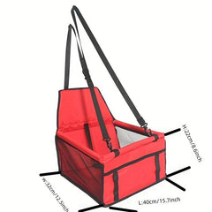 Waterproof Pet Car Seat Bag With Detachable Nest Carrier