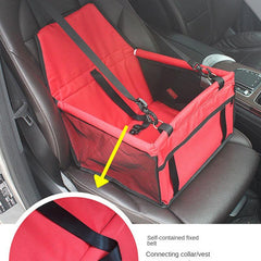 Waterproof Pet Car Seat Bag With Detachable Nest Carrier