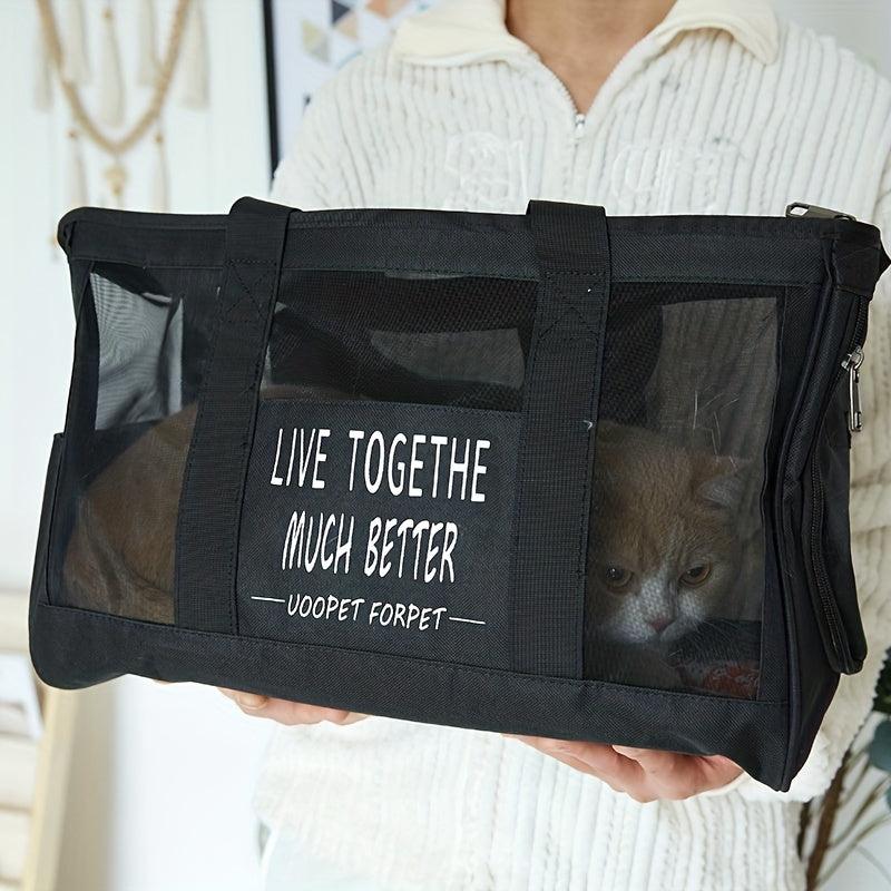 Portable Pet Backpack Carrier for Travel and Outdoor Activities