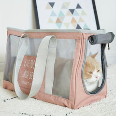 Portable Pet Backpack Carrier for Travel and Outdoor Activities