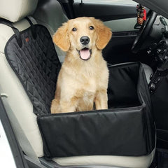 Waterproof 2 in 1 Car Dog Seat and Cat Carrier with Zipper