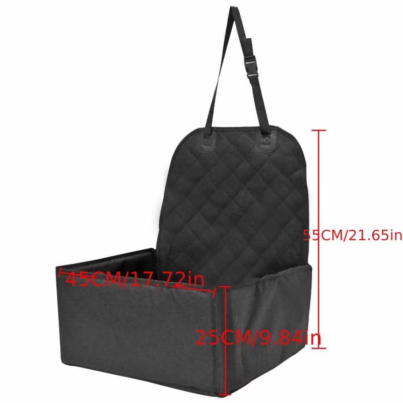 Waterproof 2 in 1 Car Dog Seat and Cat Carrier with Zipper