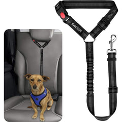 Pet Car Seat Belt Headrest Restraint for Dog Cat Safety, Adjustable Harness