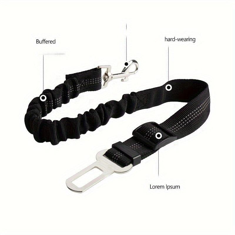 Adjustable Pet Dog Cat Car Seat Belt Safety Leads