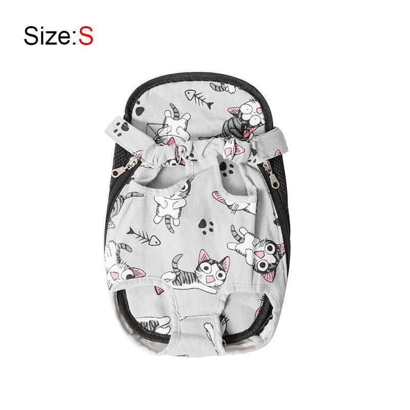 Breathable Dog Cat Carrier Backpack Adjustable Mesh Travel