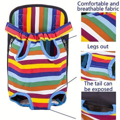Breathable Dog Cat Carrier Backpack Adjustable Mesh Travel