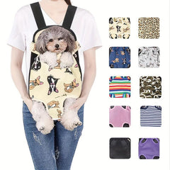 Breathable Dog Cat Carrier Backpack Adjustable Mesh Travel