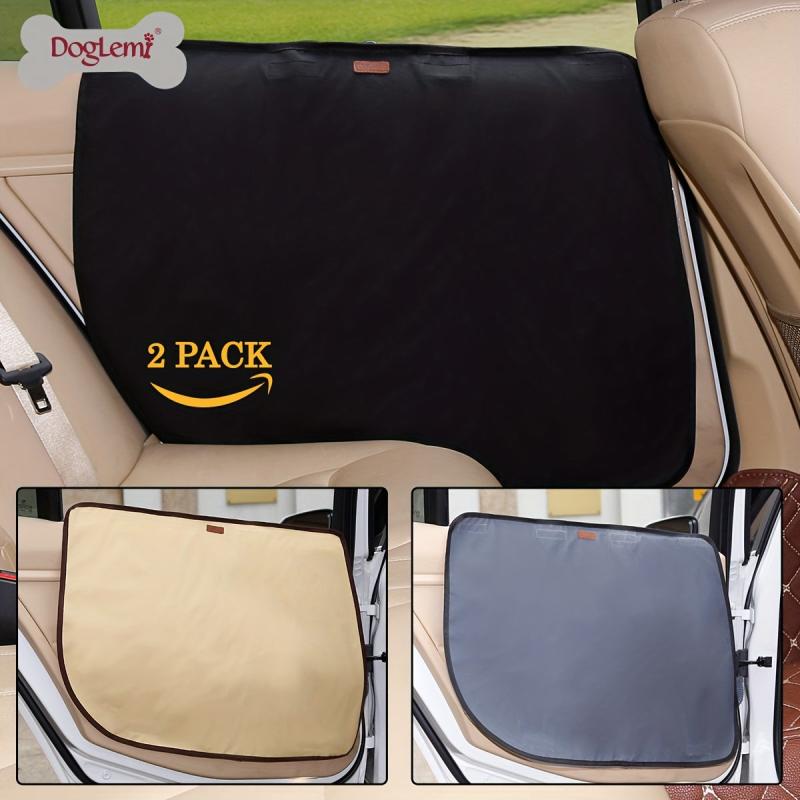 2pcs Pet Dog Car Door Cover Protector Anti Scratch Guard Pads