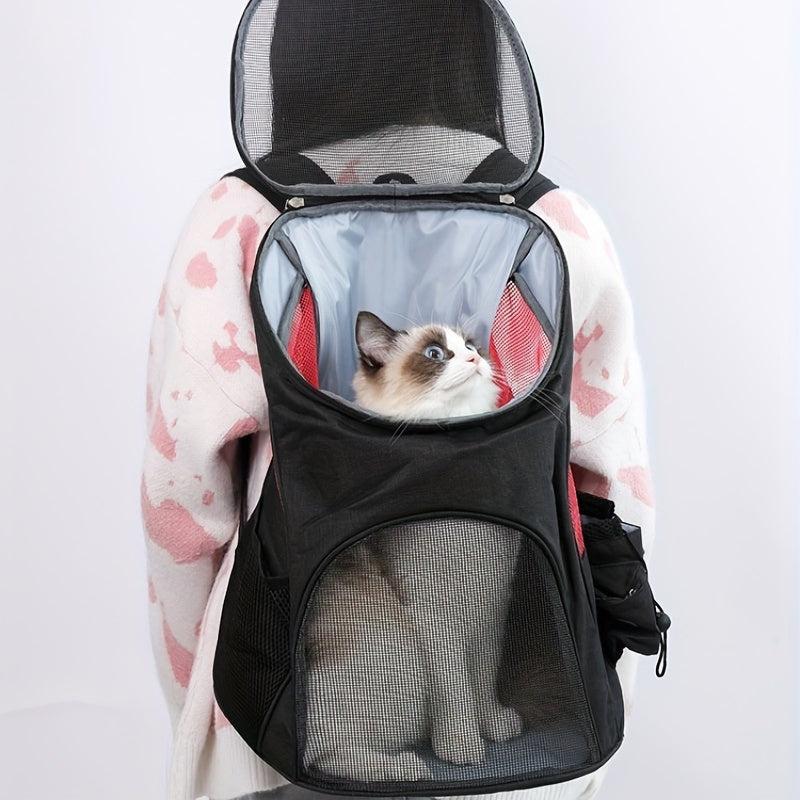 Portable Dog Backpack Carrier for Travel and Outdoor Activities