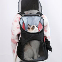 Portable Dog Backpack Carrier for Travel and Outdoor Activities