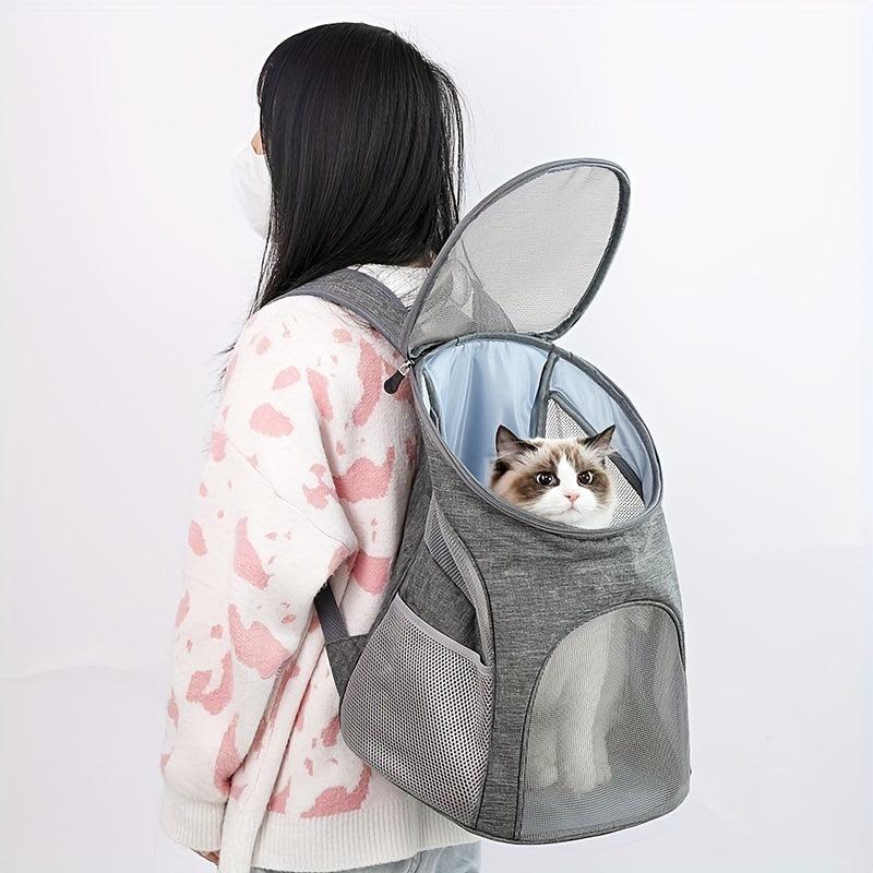 Portable Dog Backpack Carrier for Travel and Outdoor Activities
