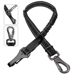 Adjustable Reflective Dog Seat Belt for Car Safety Travel