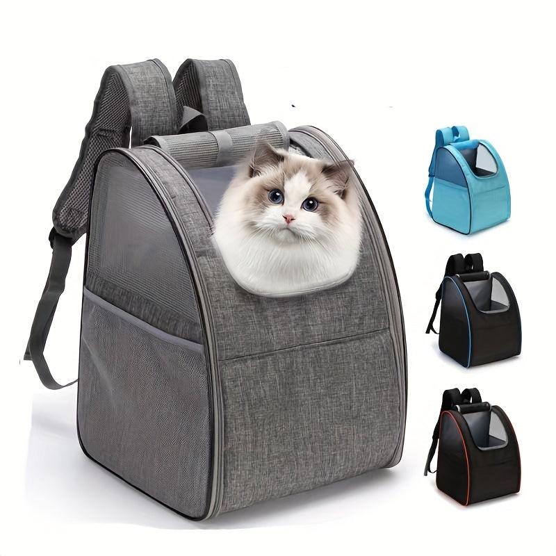 Cat Backpack Carrier Portable Pet Bag Breathable Cat Bag Dog Backpack