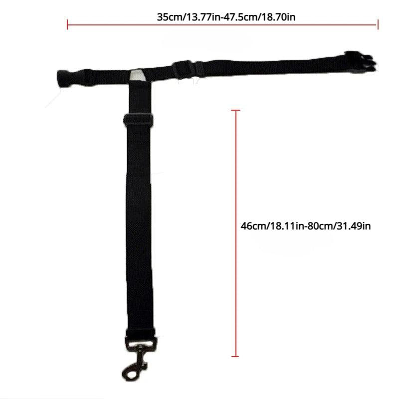 Pet Car Seat Belt Nylon Lead Leash Safety Harness Collar
