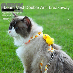 Escape Proof Cat Leash & Harness Set for Walking Cats