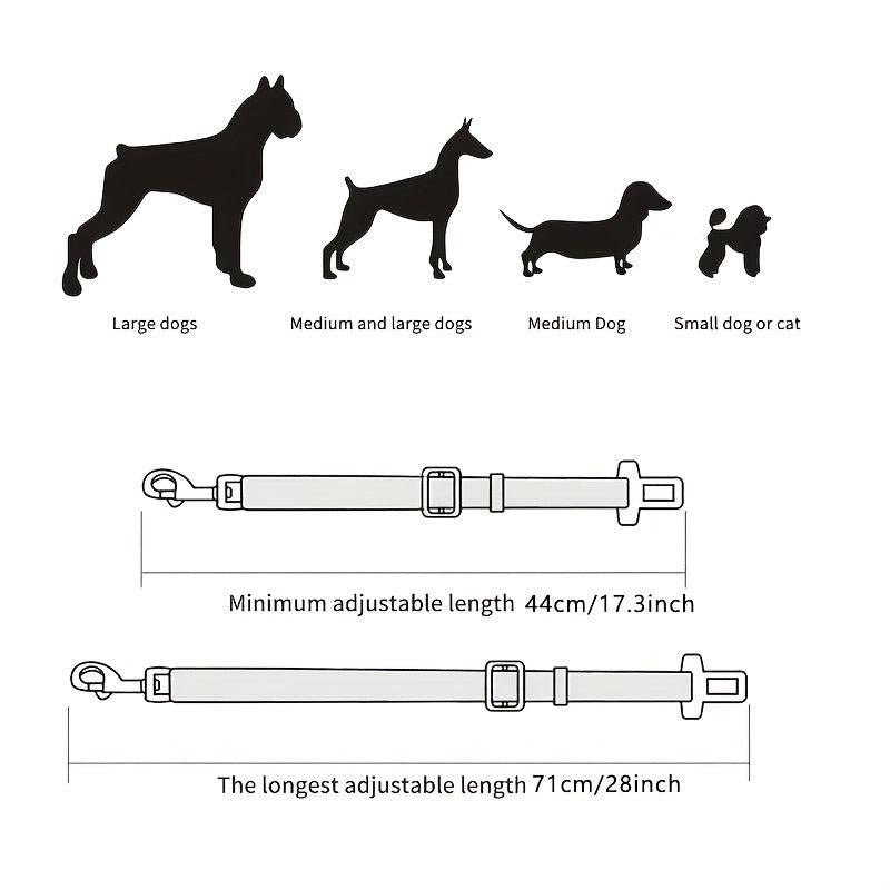 Adjustable Pet Car Safety Belt Dog Seat Belt