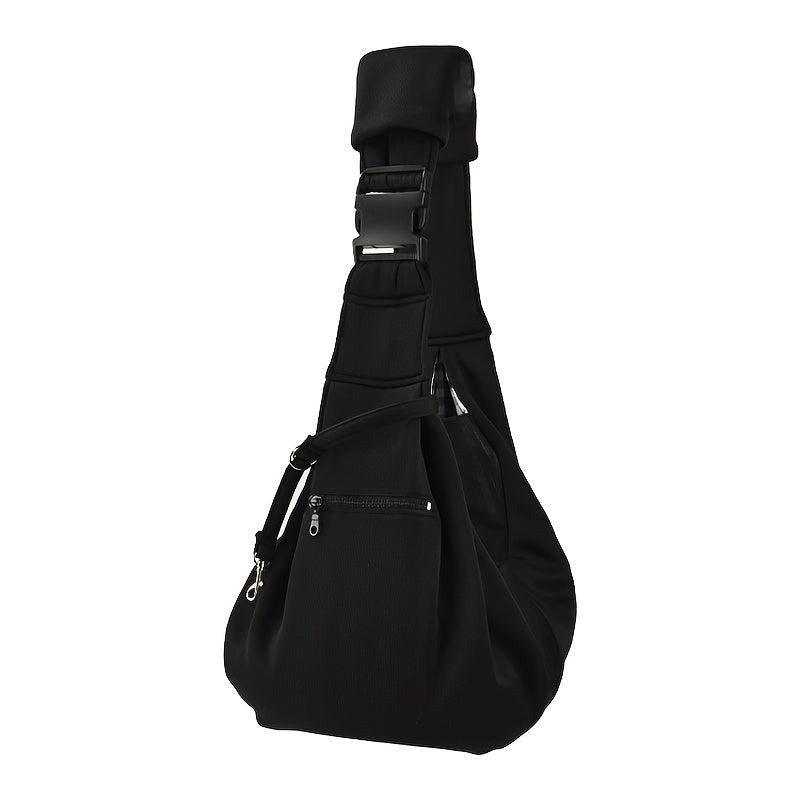 Pet Sling Carrier Breathable Dog Shoulder Bag Hands-Free Backpack