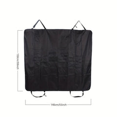 Waterproof Foldable Dog Car Seat Cover for Safe Traveling