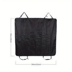Waterproof Foldable Dog Car Seat Cover for Safe Traveling