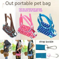 Pet Backpack Dog Bag Portable Breathable Puppy Bag Ultralight Cat Bag