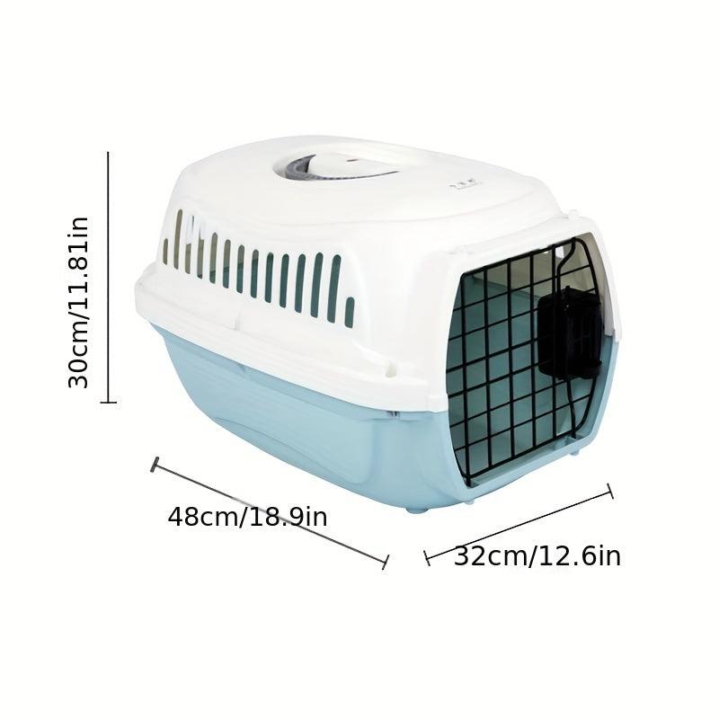 Portable Pet Air Box Hand held Cat Breeding Cat Bag Plastic Pet Carrier Basket