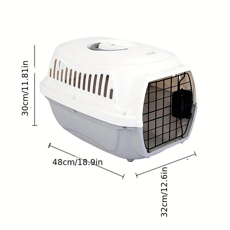 Portable Pet Air Box Hand held Cat Breeding Cat Bag Plastic Pet Carrier Basket