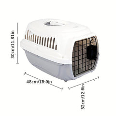 Portable Pet Air Box Hand held Cat Breeding Cat Bag Plastic Pet Carrier Basket
