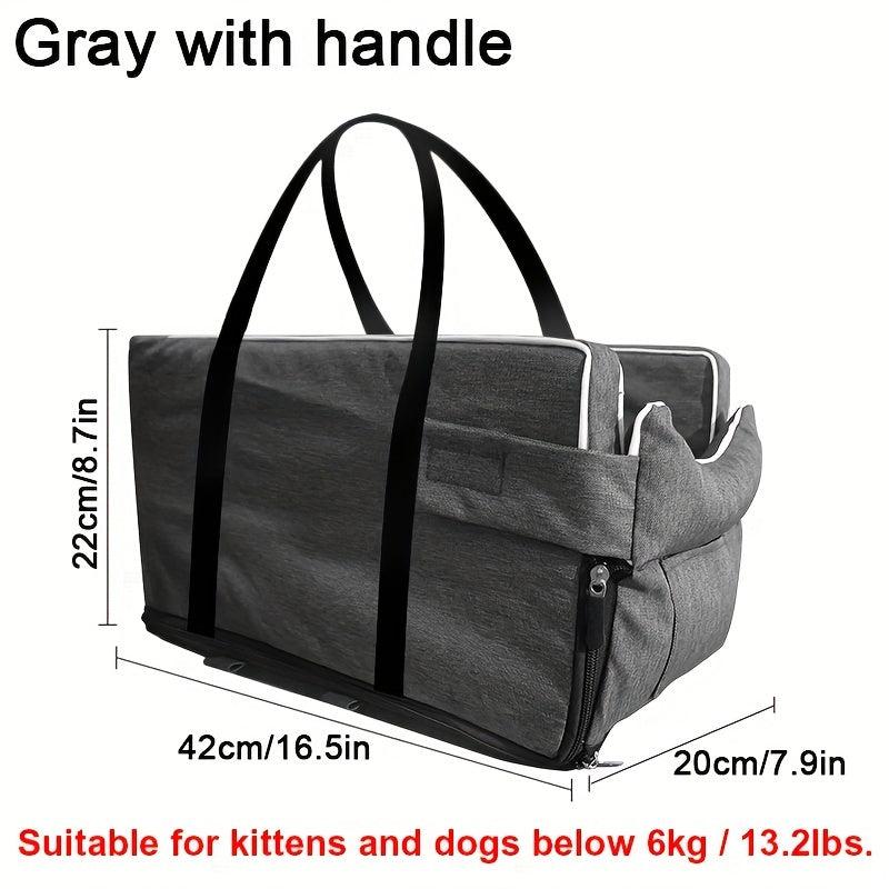 Portable Pet Booster Seat Travel Carrier for Maximum Comfort & Safety