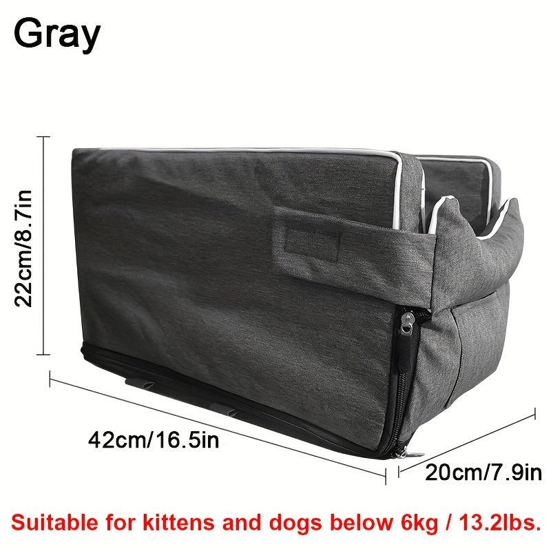 Portable Pet Booster Seat Travel Carrier for Maximum Comfort & Safety