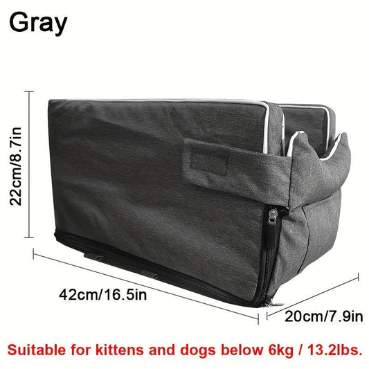 Portable Pet Booster Seat Travel Carrier for Maximum Comfort & Safety