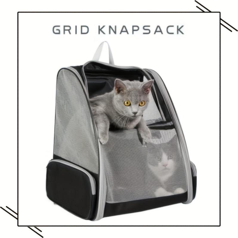 Cat Backpack Carrier Cat Travel Shoulder Bag For Cats And Dogs