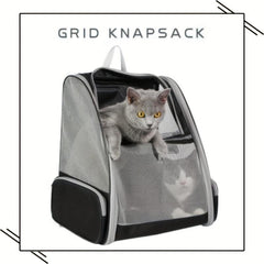 Cat Backpack Carrier Cat Travel Shoulder Bag For Cats And Dogs