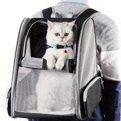 Cat Backpack Carrier Cat Travel Shoulder Bag For Cats And Dogs