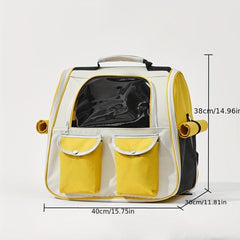 Breathable Cat Shoulder Bag for Traveling and Hiking