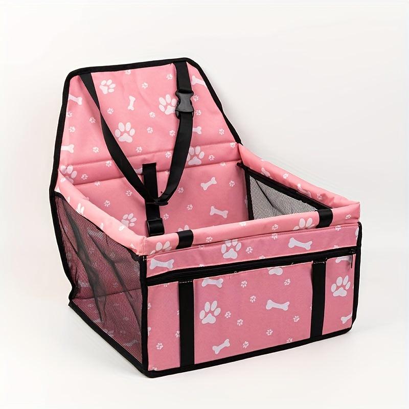 Dog Car Booster Seat Oxford Breathable Soft Travel Bag For Cats