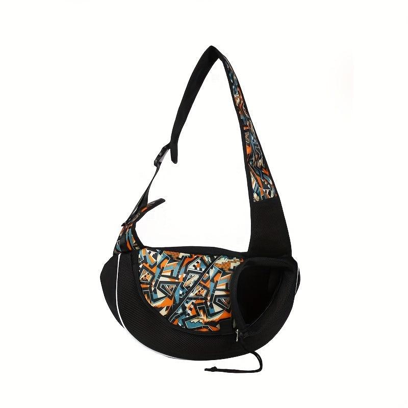 Pet Dog Sling Carrier Mesh Hand Adjustable Dog Carrier Bag Travel Sling