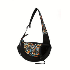 Pet Dog Sling Carrier Mesh Hand Adjustable Dog Carrier Bag Travel Sling