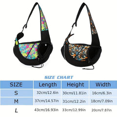 Pet Dog Sling Carrier Mesh Hand Adjustable Dog Carrier Bag Travel Sling