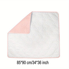 Washable Dog Pillow Mat Reusable Pet Pad for Dogs Cats Rabbit Pink