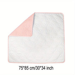 Washable Dog Pillow Mat Reusable Pet Pad for Dogs Cats Rabbit Pink