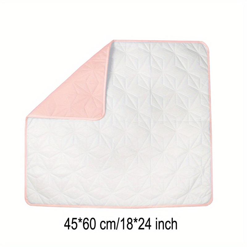 Washable Dog Pillow Mat Reusable Pet Pad for Dogs Cats Rabbit Pink