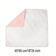 Washable Dog Pillow Mat Reusable Pet Pad for Dogs Cats Rabbit Pink
