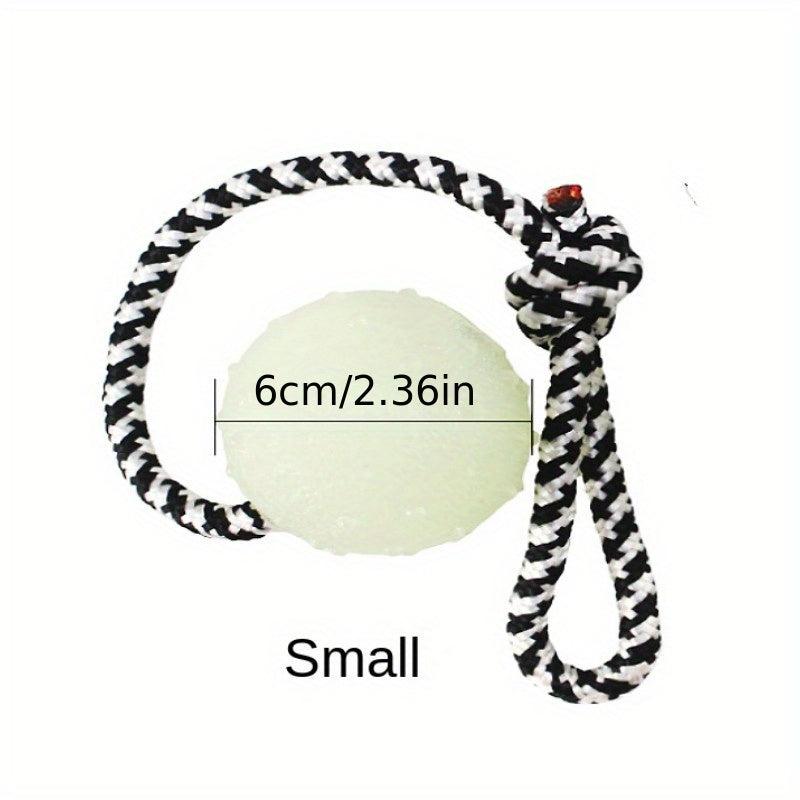 Glow TPR Dog Toy for Teeth Cleaning & Play