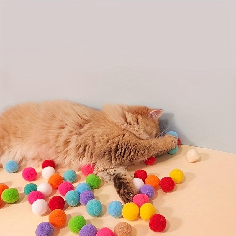 Plush Ball Launch Gun - Cat Toy
