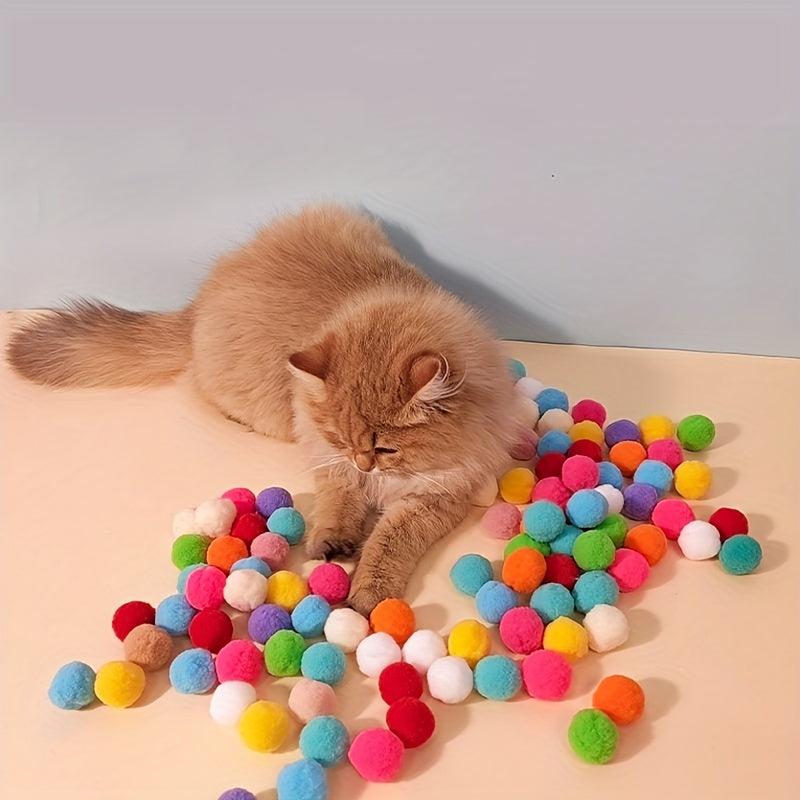 Plush Ball Launch Gun - Cat Toy