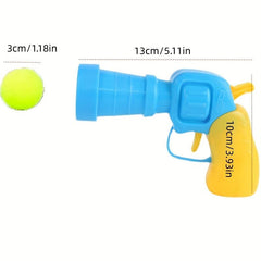 Plush Ball Launch Gun - Cat Toy
