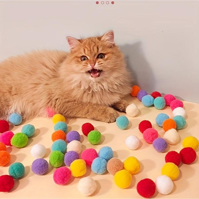 Plush Ball Launch Gun - Cat Toy